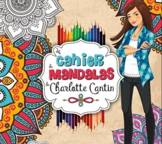 Le cahier de mandalas de Charlotte Cantin