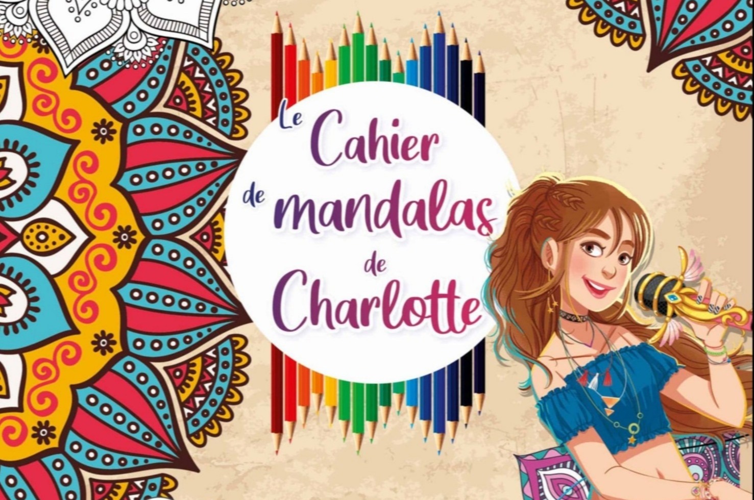 Europe - Le cahier de mandalas de Charlotte